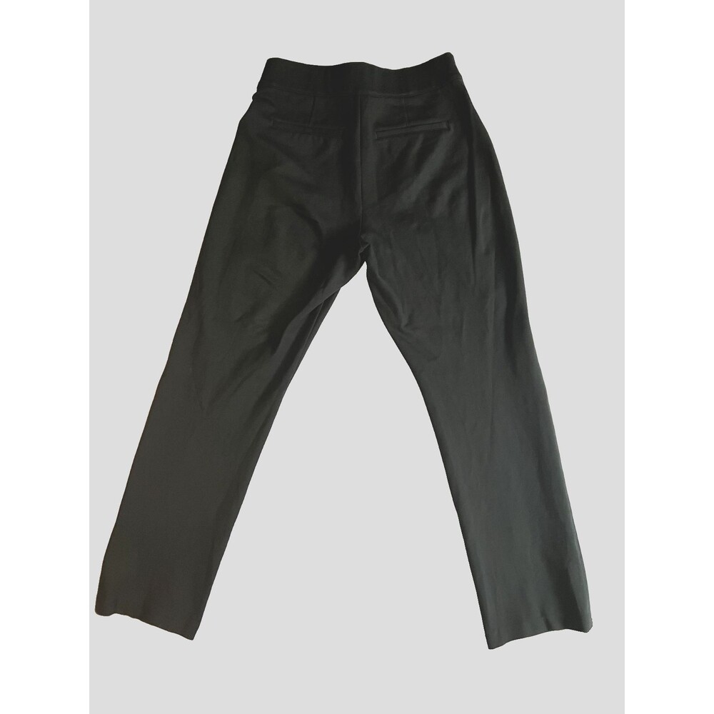 Spanx Perfect Pant High Rise Black Size M Slim Straight Stretch Ponte Shaping - Picture 3 of 6